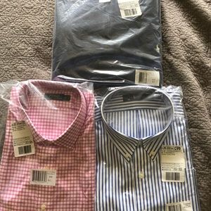 2 Ralph Lauren Shirts and 1 Pull Over Sweater NEW